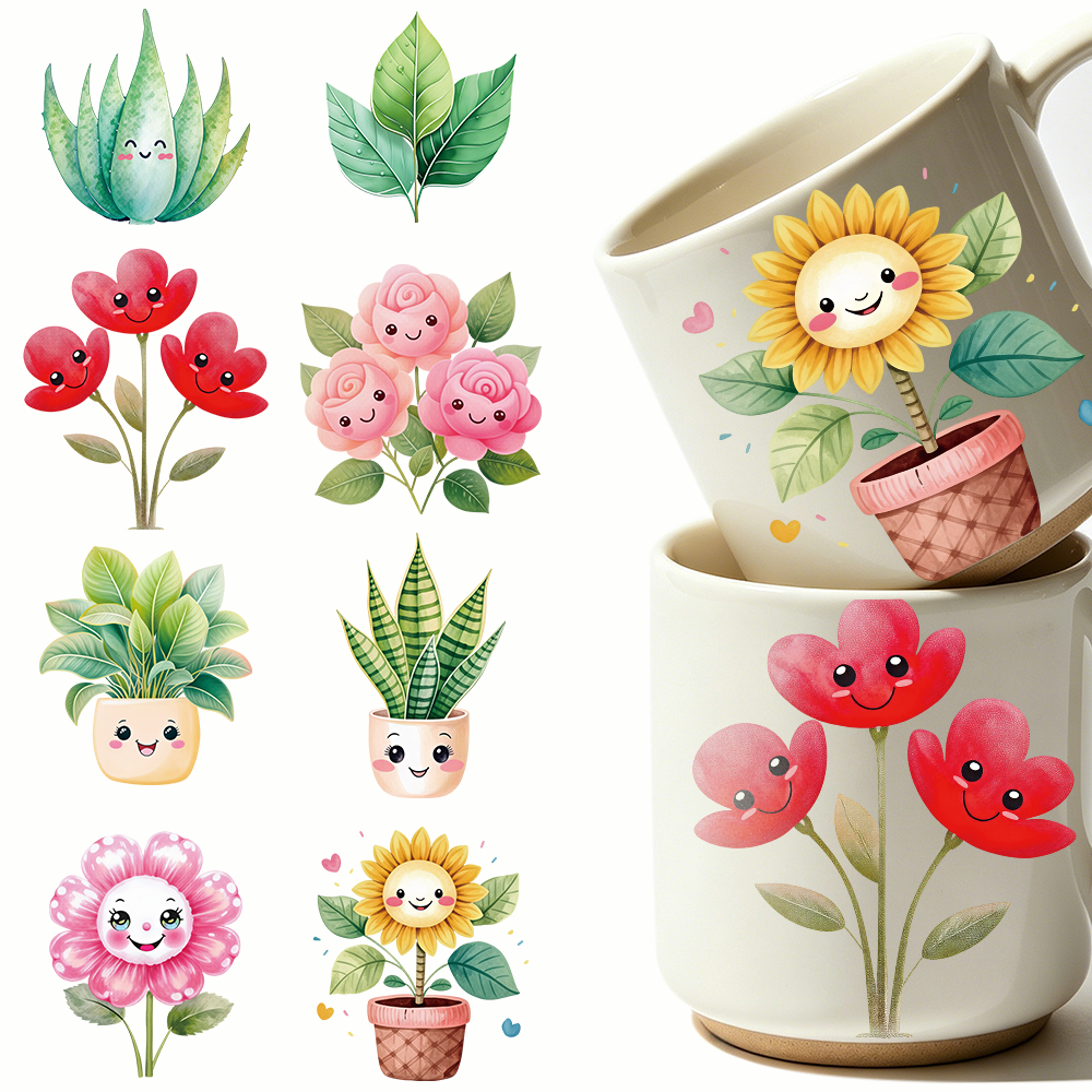 8pcs Aloe Vera Sunflower UV DT - Aloe Vera Pot 리뷰 및 가격