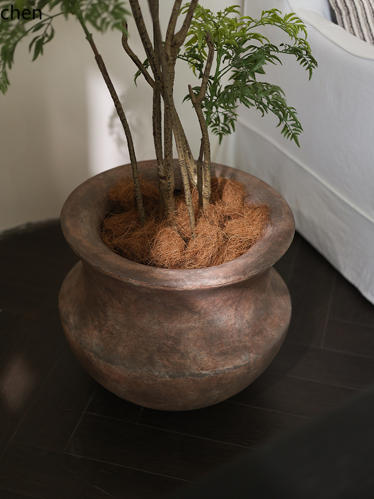 HT Floor Vase Green Plant Arti - Ficus Lyrata Tree 리뷰 및 가격
