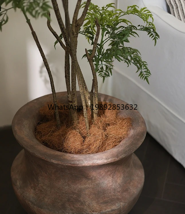 Floor Vase Green Plant Artific - Ficus Lyrata Tree 리뷰 및 가격