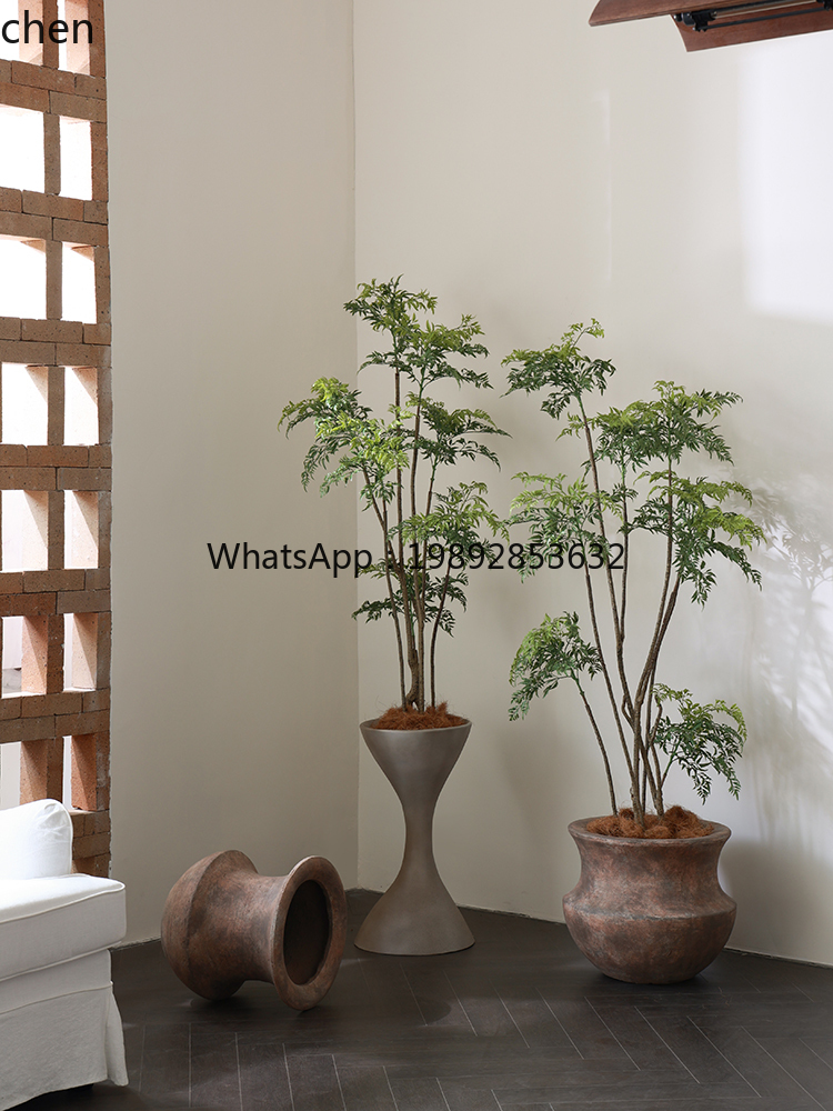 Floor Vase Green Plant Artific - Ficus Lyrata Tree 리뷰 및 가격