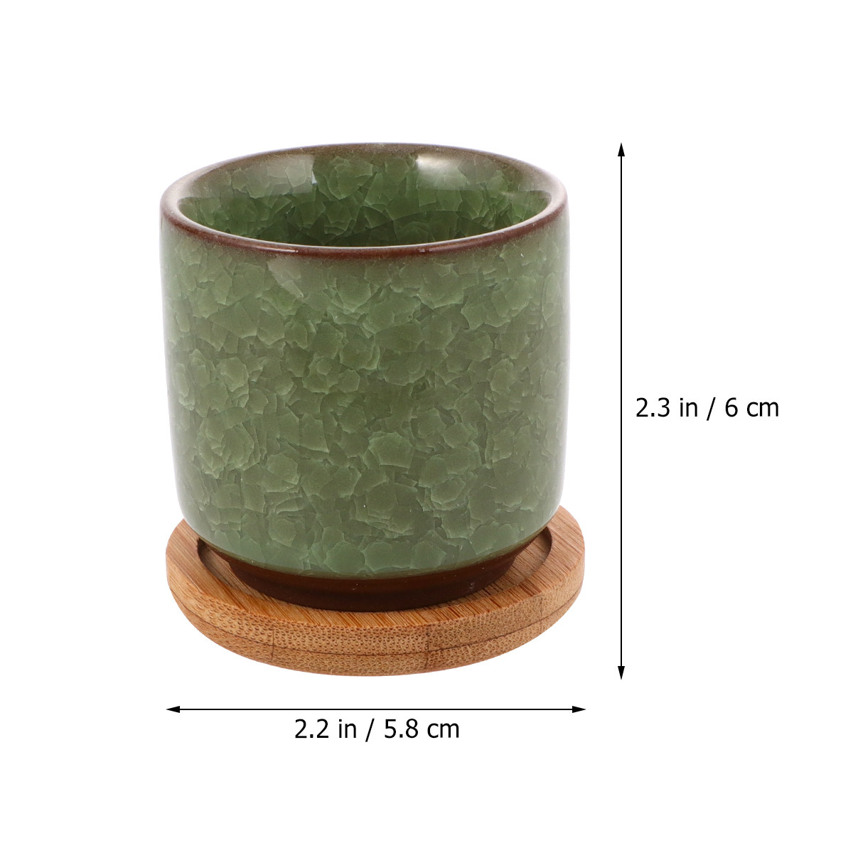 Mini Cracked Glaze Ceramic Pot - Aloe Vera Pot 리뷰 및 가격