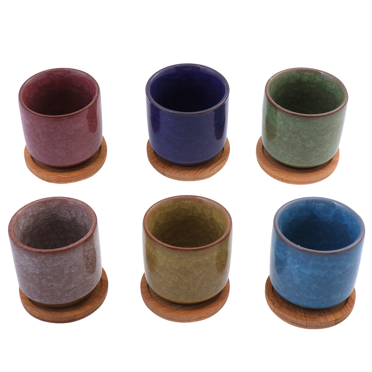 Mini Cracked Glaze Ceramic Pot - Aloe Vera Pot 리뷰 및 가격