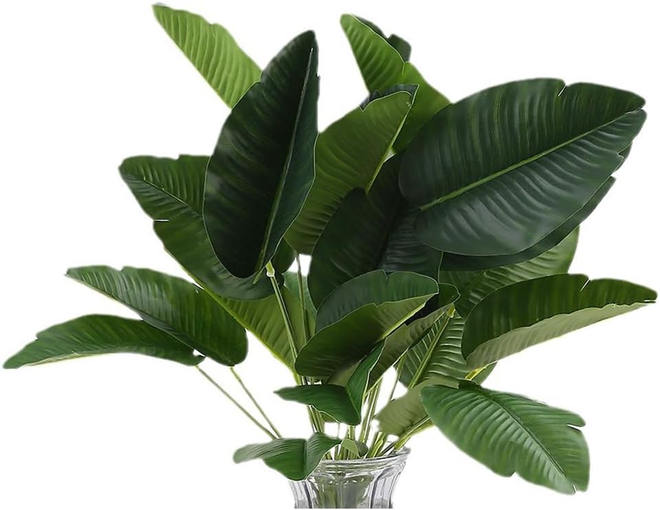 2 Pcs Artificial Bird of Parad - Bird Paradise Strelitzia 리뷰 및 가격