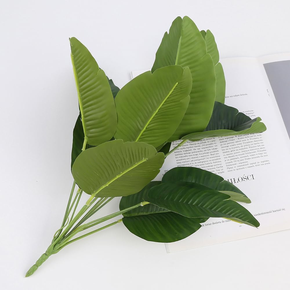 2 Pcs Artificial Bird of Parad - Bird Paradise Strelitzia 리뷰 및 가격