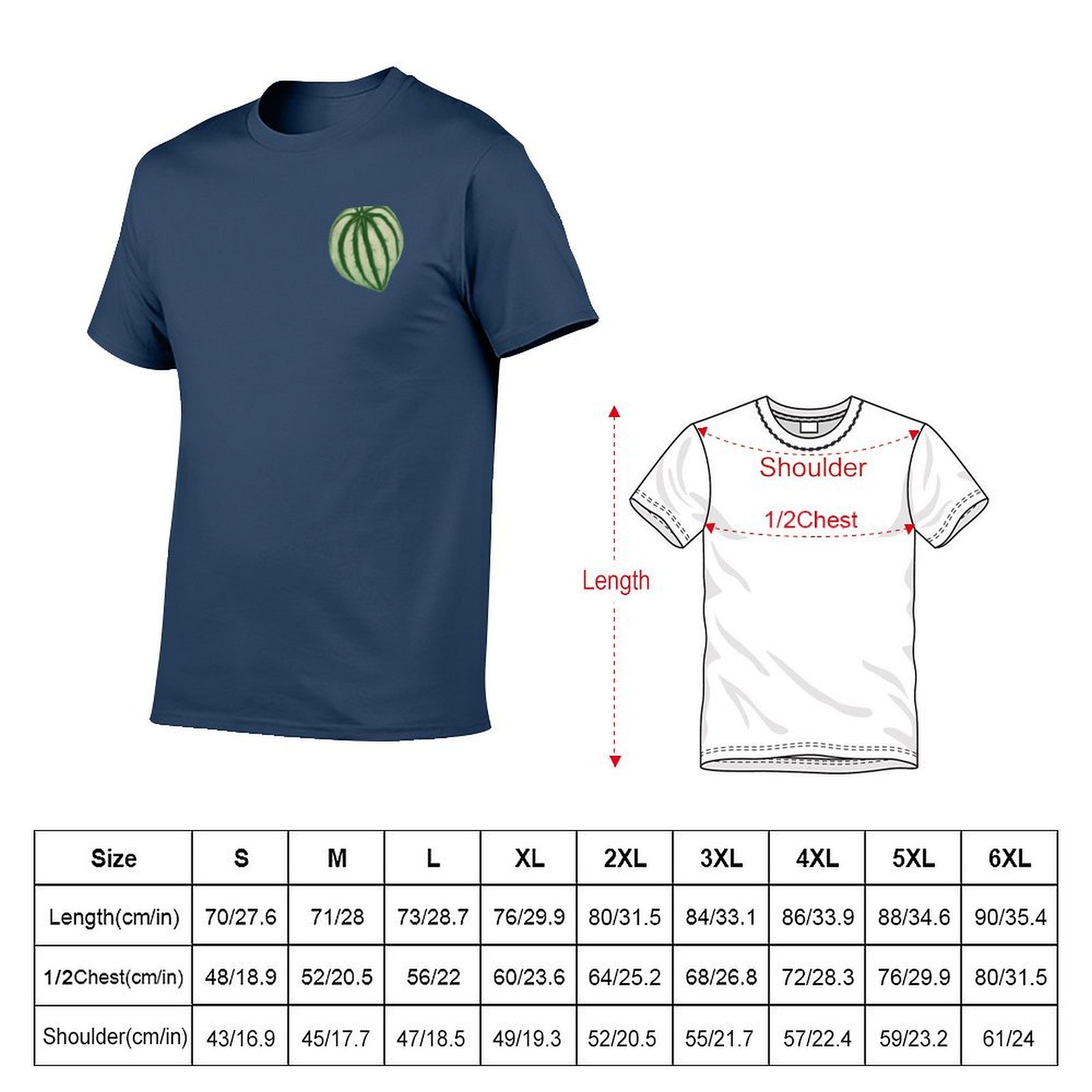 Peperomia Watermelon T-Shirt M - Peperomia Watermelon 리뷰 및 가격
