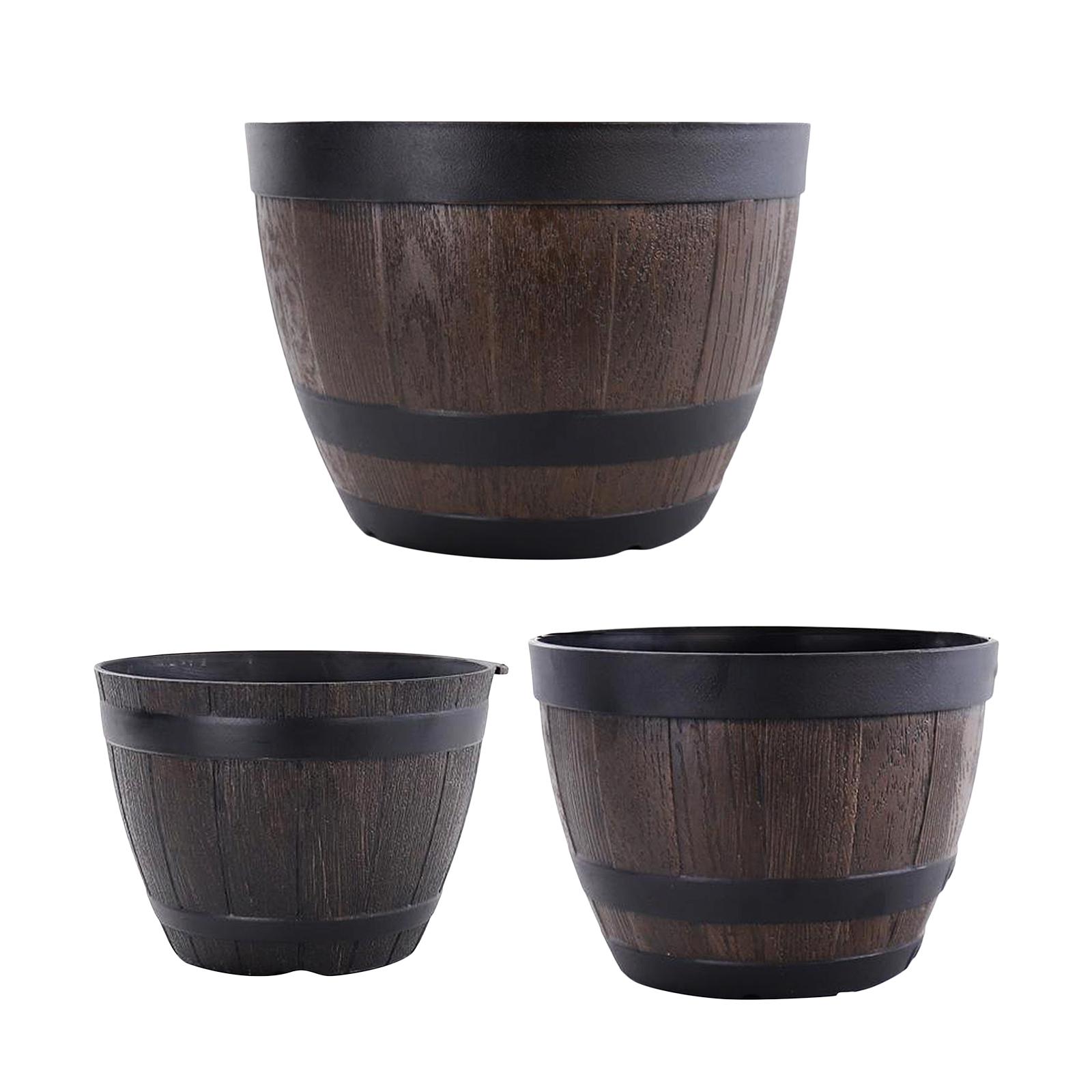 Barrel Planter Pot Large - Res - Aloe Vera Pot 리뷰 및 가격