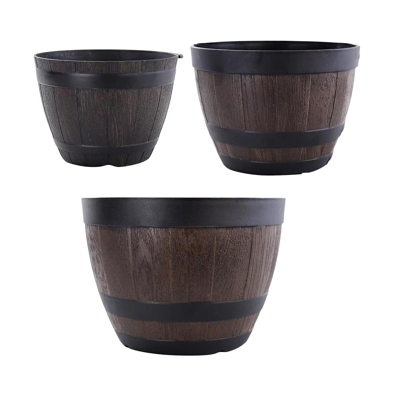 Barrel Planter Pot Large - Res - Aloe Vera Pot 리뷰 및 가격