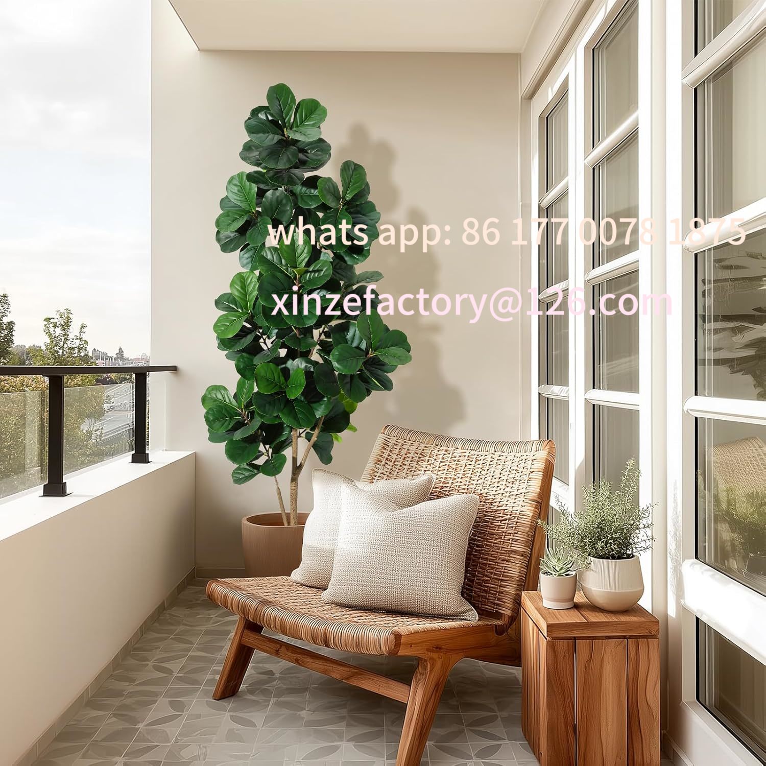 Customizable 4FT/5FT/6FT/7FT F - Ficus Lyrata Tree 리뷰 및 가격