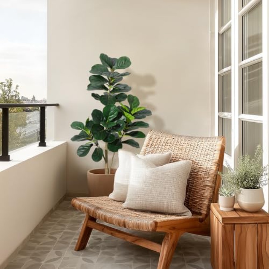4 Feet Fiddle Leaf Fig Tree Ar - Ficus Lyrata Tree 리뷰 및 가격
