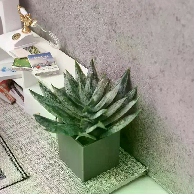 Dollhouse Decor Mini Aloe Vera - Aloe Vera Pot 리뷰 및 가격