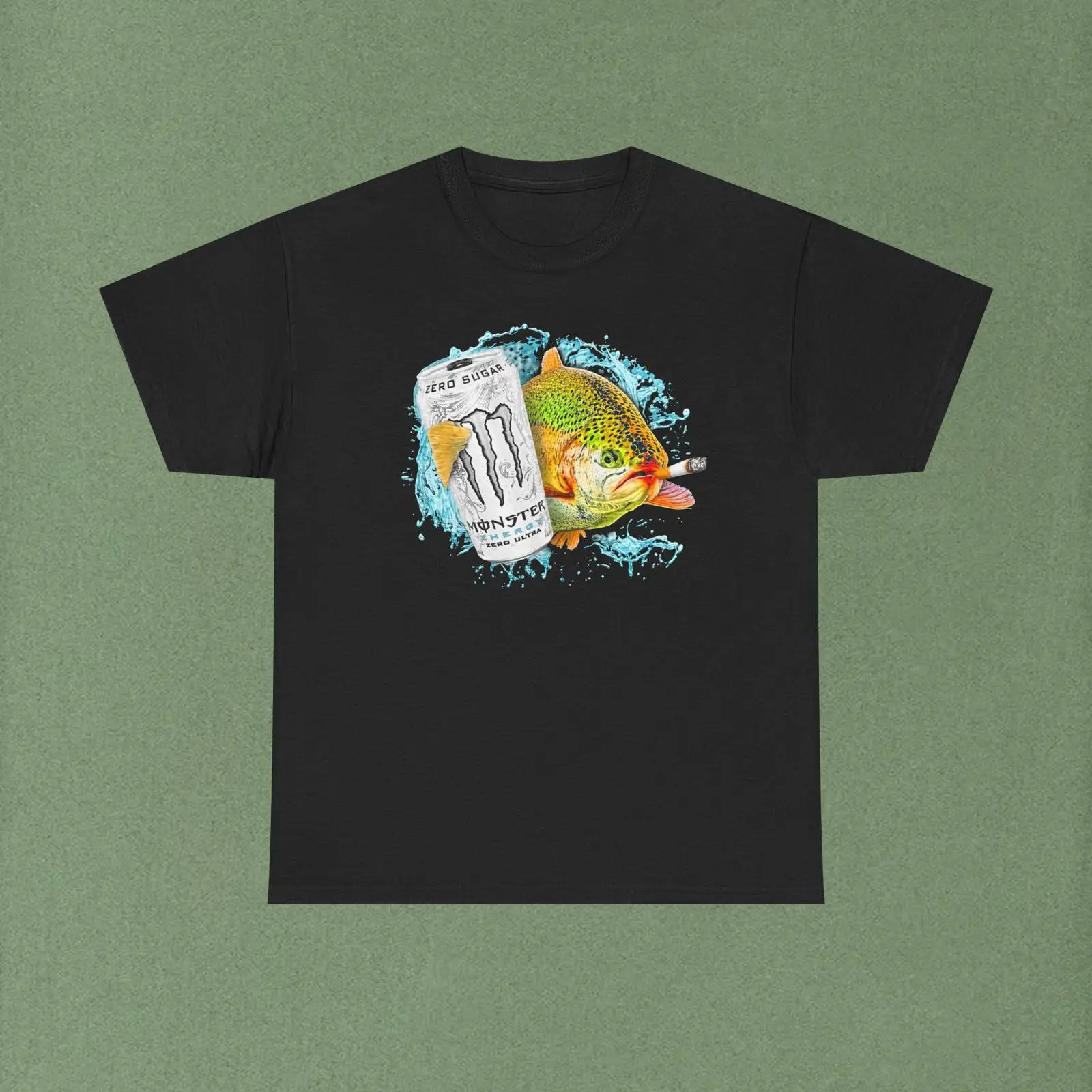 White Monster Fish T Shirt vin - Monstera Adansonii 리뷰 및 가격