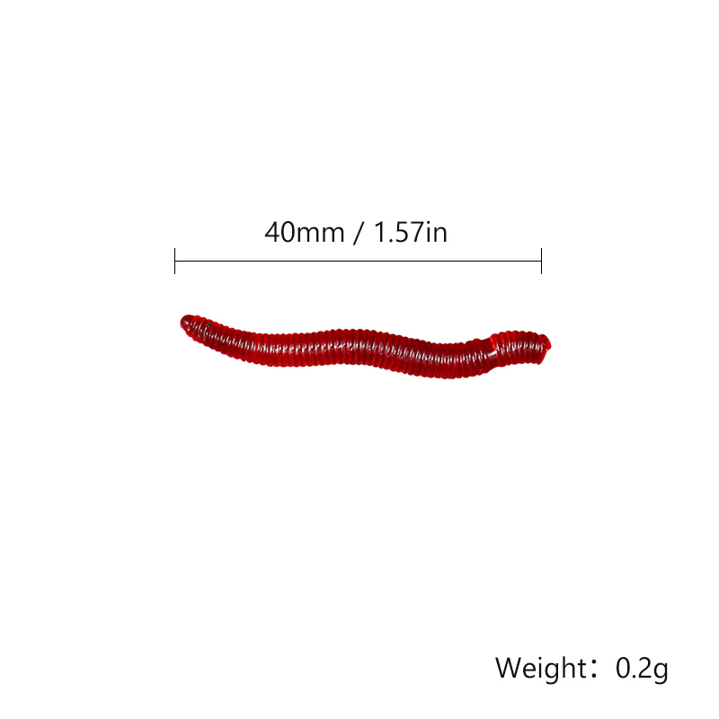 CIBO 50pcs-Artificial Red Worm - Aglaonema Red 리뷰 및 가격