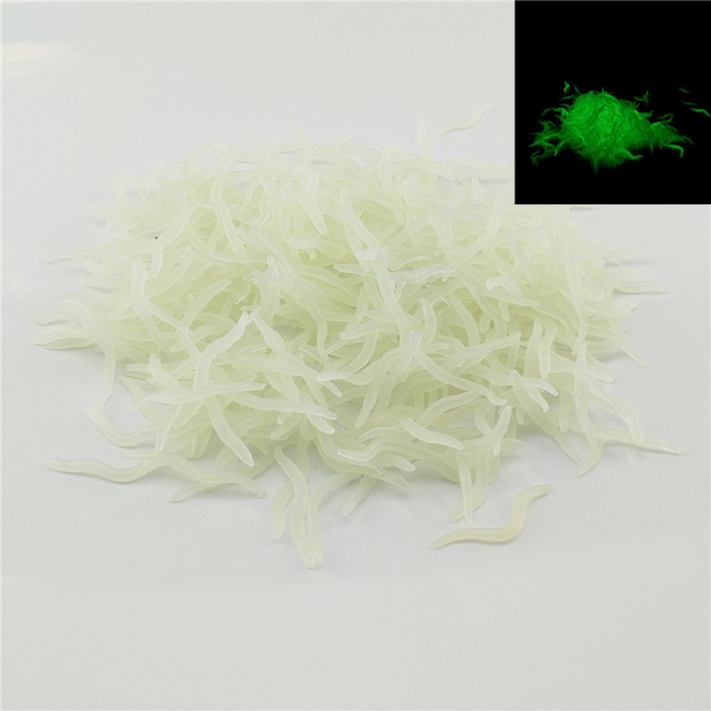 60pcs 4cm Fishing Silicone Lum - Aglaonema Red 리뷰 및 가격