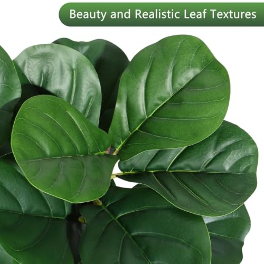 4Feet Artificial Fiddle Leaf F - Ficus Lyrata Tree 리뷰 및 가격