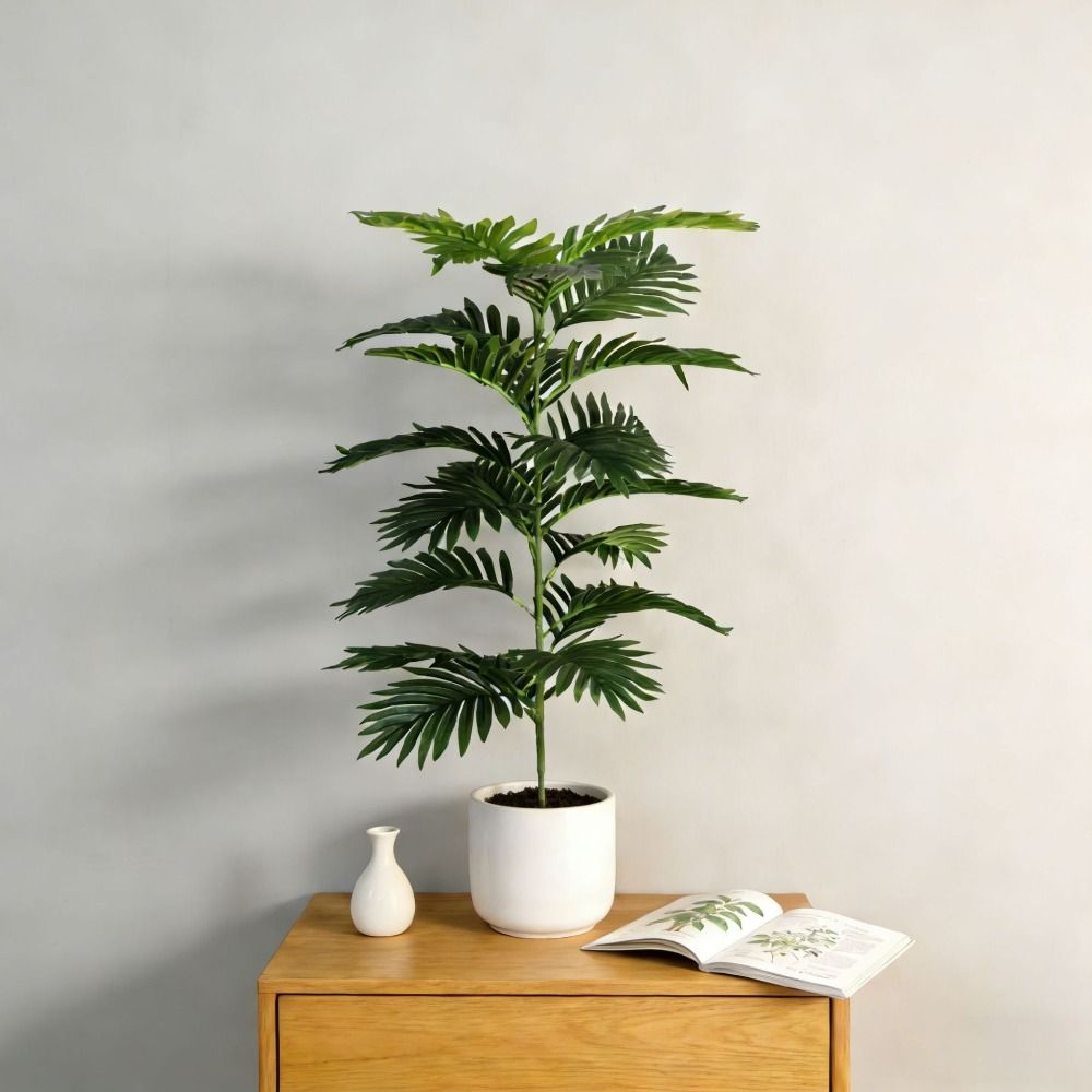 Green Plastic Artificial Ficus - Ficus Lyrata Tree 리뷰 및 가격
